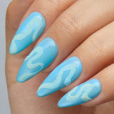 Blue Glow Pigment - thePINKchair.ca - Nail Art - the GEL bottle