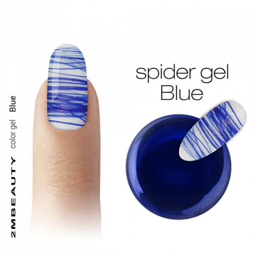Blue Spider Gel - thePINKchair.ca - Coloured Gel - 2Mbeauty