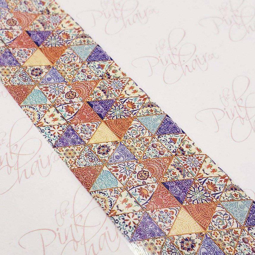 BoHo Chic Transfer Foil 4 by thePINKchair - thePINKchair.ca - Nail Art - thePINKchair nail studio