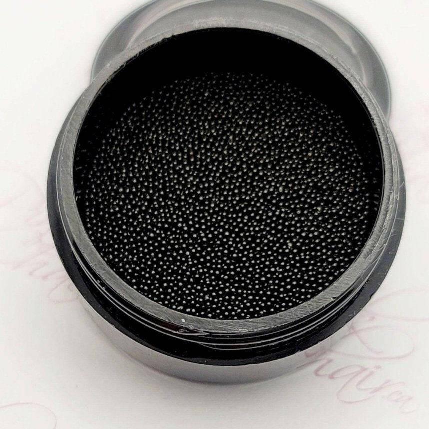 Bullion Beads (BLACK) by thePINKchair - thePINKchair.ca - Nail Art - thePINKchair nail studio