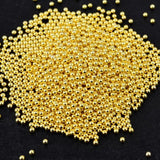 Bullion Beads (GOLD) by thePINKchair - thePINKchair.ca - Nail Art - thePINKchair.ca