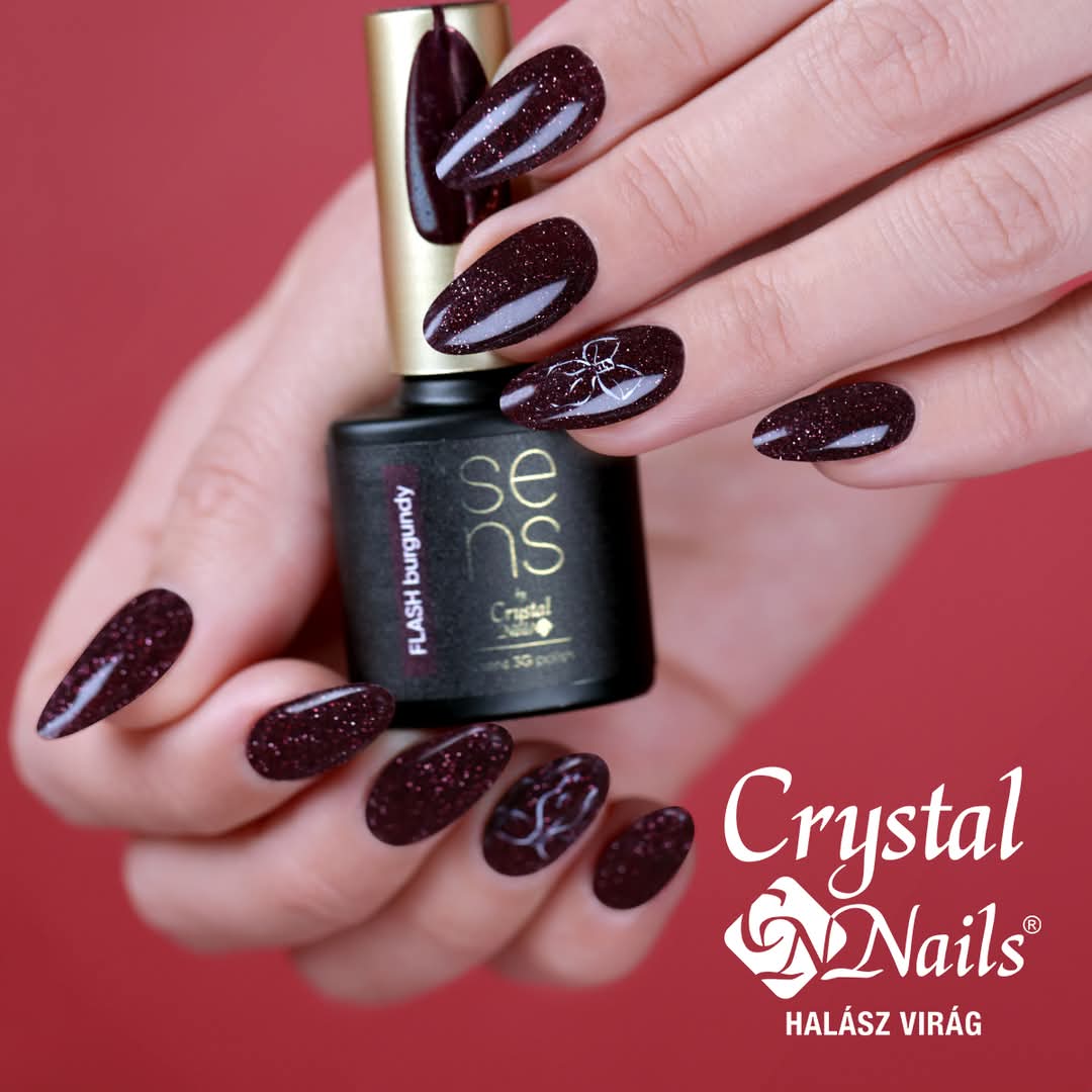 Burgundy Flash SENS Gel Polish - thePINKchair.ca - Gel Polish - Crystal Nails/Elite Cosmetix USA