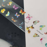 Butterfly 14 Transfer Foil by thePINKchair - thePINKchair.ca - Nail Art - thePINKchair nail studio