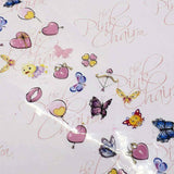 Butterfly 2 Transfer Foil by thePINKchair - thePINKchair.ca - Nail Art - thePINKchair nail studio