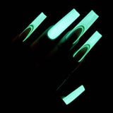 Bye - O - Luminescence Gel Art Glow by Kiara Sky - thePINKchair.ca - Nail Art - Kiara Sky