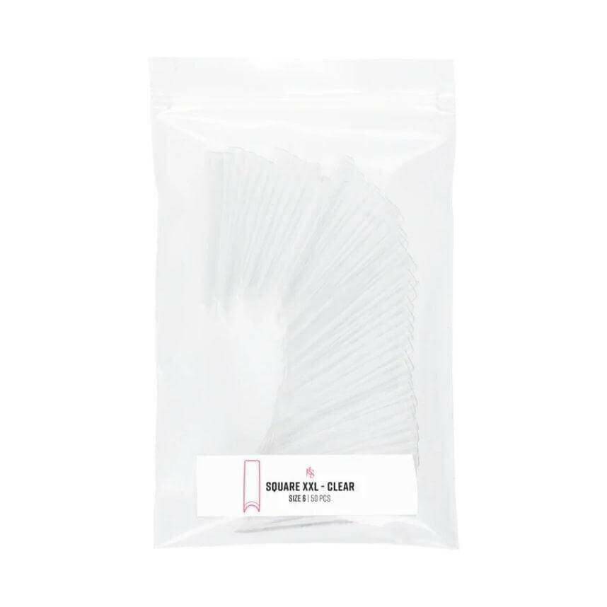 C - Curve Refill Bag, XXL Square (CLEAR) by Kiara Sky - thePINKchair.ca - Tips - Kiara Sky