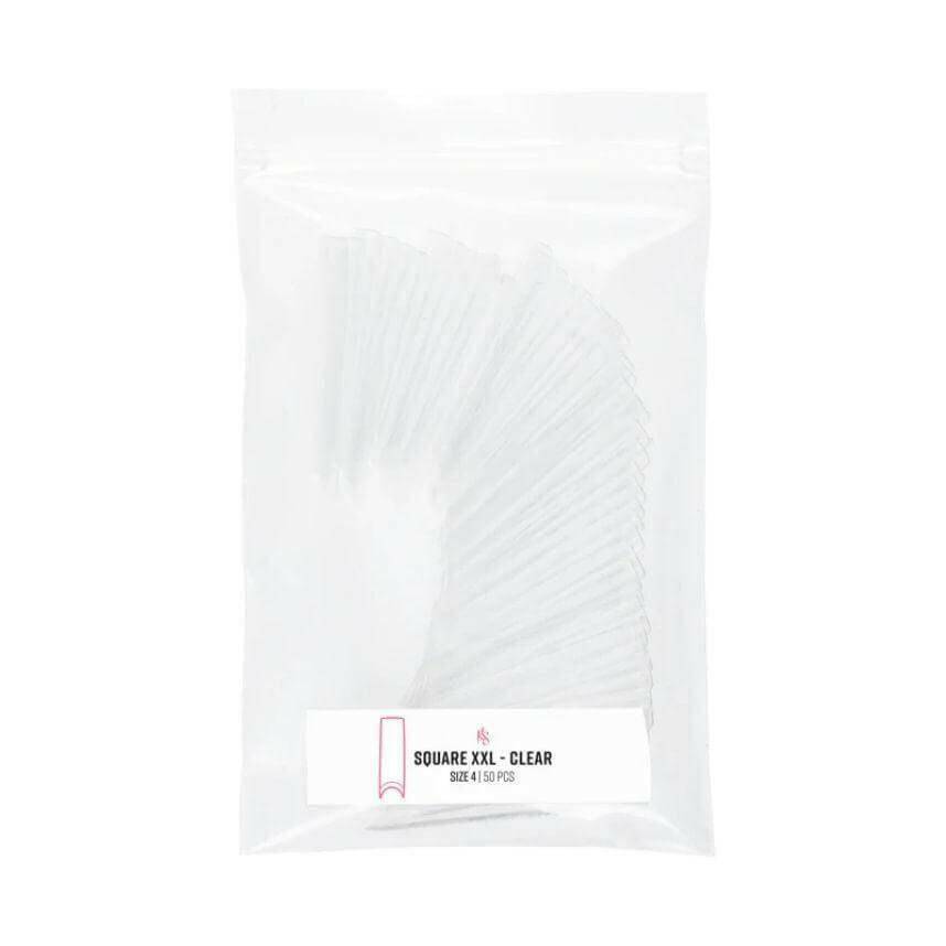 C - Curve Refill Bag, XXL Square (CLEAR) by Kiara Sky - thePINKchair.ca - Tips - Kiara Sky