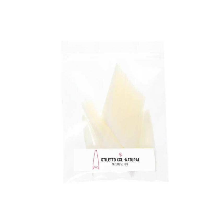 C - Curve Refill Bag, XXL Stiletto (NATURAL) by Kiara Sky - thePINKchair.ca - Tips - Kiara Sky