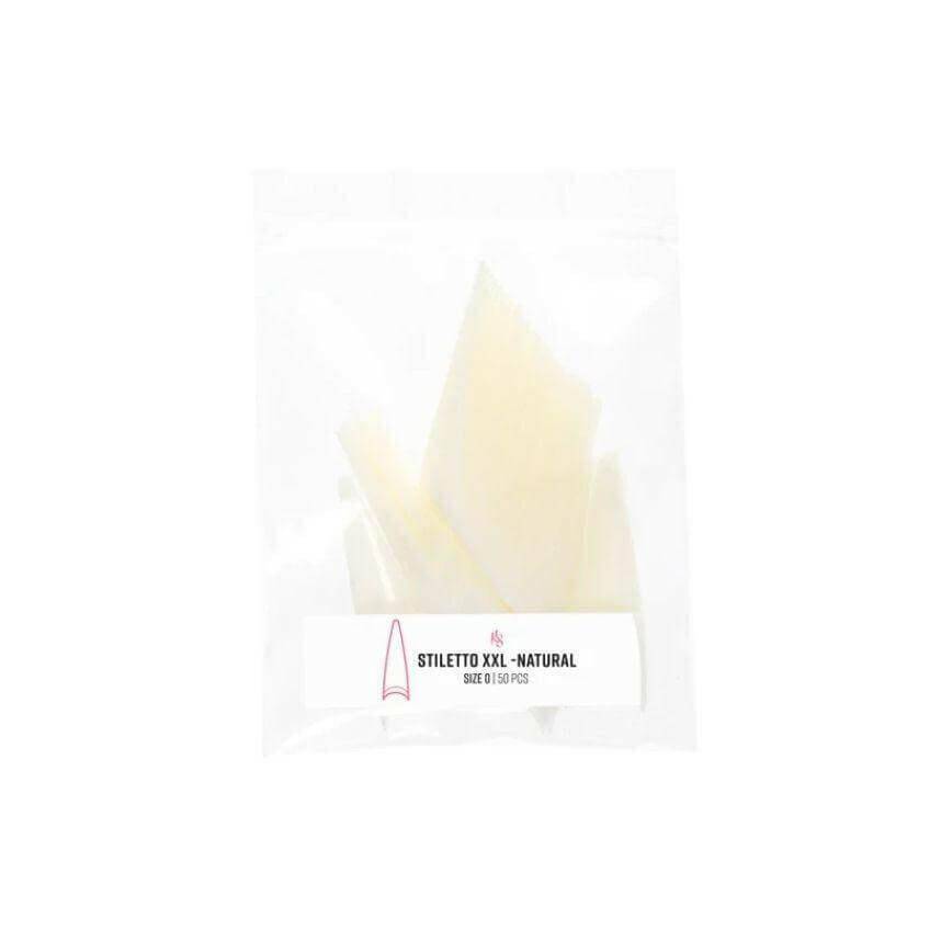 C - Curve Refill Bag, XXL Stiletto (NATURAL) by Kiara Sky - thePINKchair.ca - Tips - Kiara Sky