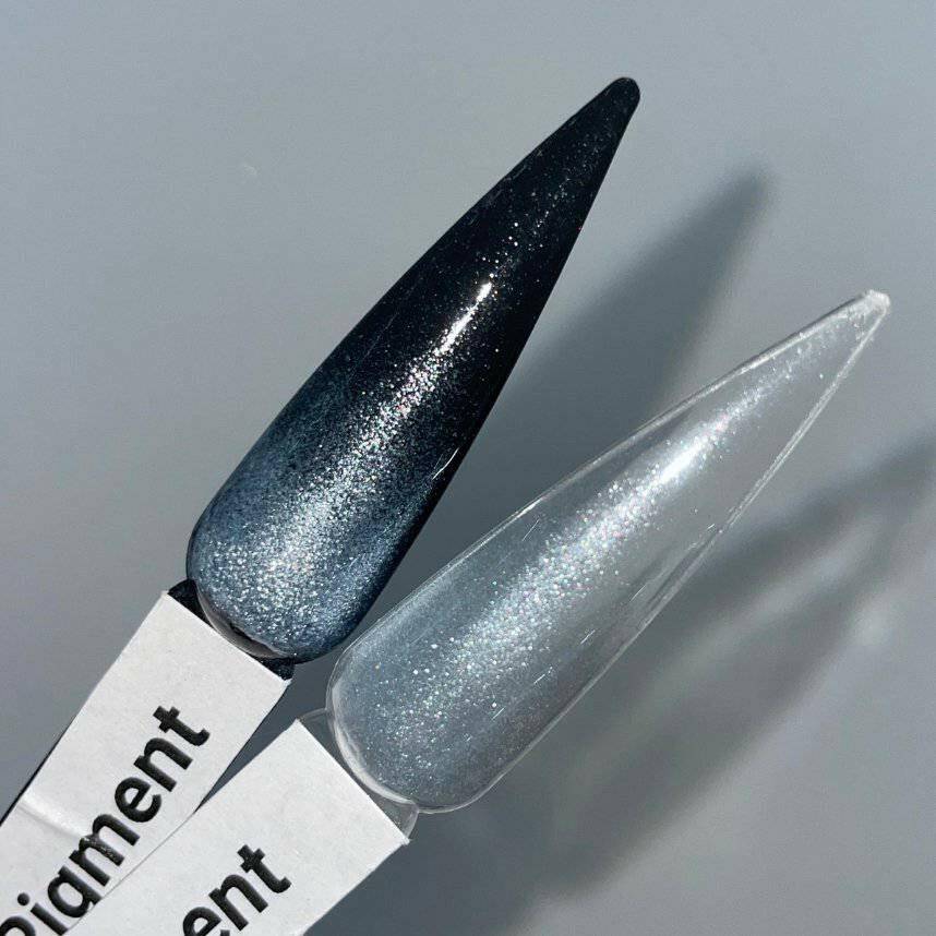 Call Me Pretty, Pigment by thePINKchair - thePINKchair.ca - Nail Art - thePINKchair nail studio