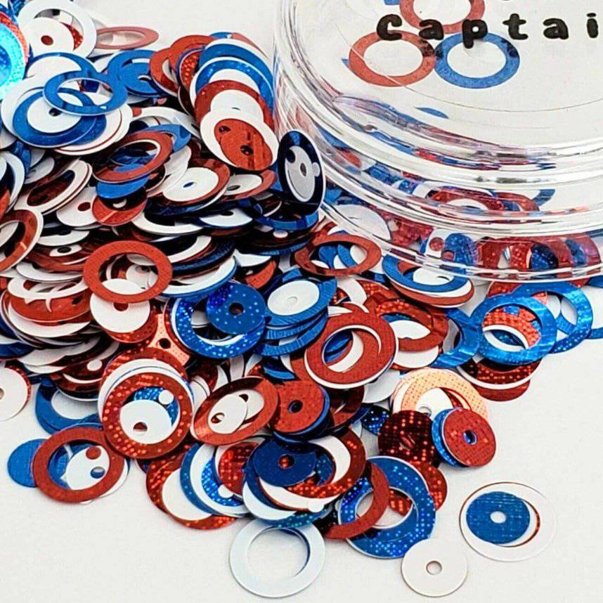 Captain 'O' Captain, Glitter (143) - thePINKchair.ca - Glitter - thePINKchair nail studio