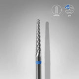 Carbide Nail Drill Bit, “Cone” (blue + 2.3mm head/14mm working part)