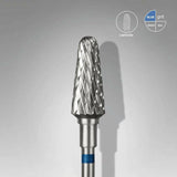 Carbide Nail Drill Bit, “Frustum” (blue + 6mm head/14mm working part) - thePINKchair.ca - efile bit - Staleks
