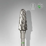 Carbide Nail Drill Bit, “Frustum” (green + 6mm head/14mm working part)