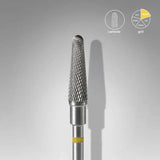 Carbide Nail Drill Bit, “Frustum” (yellow + 4mm head/13mm working part) - thePINKchair.ca - efile bit - Staleks