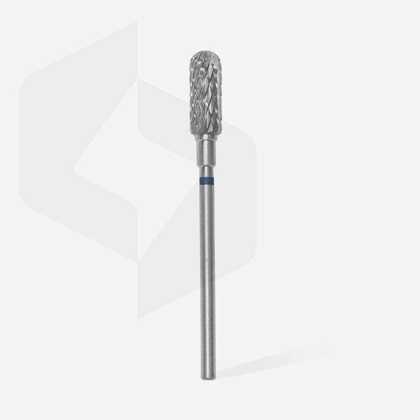 Carbide Nail Drill Bit, Rounded Safe “Cylinder”(blue + 5mm head/working part 13mm) - thePINKchair.ca - efile bit - Staleks