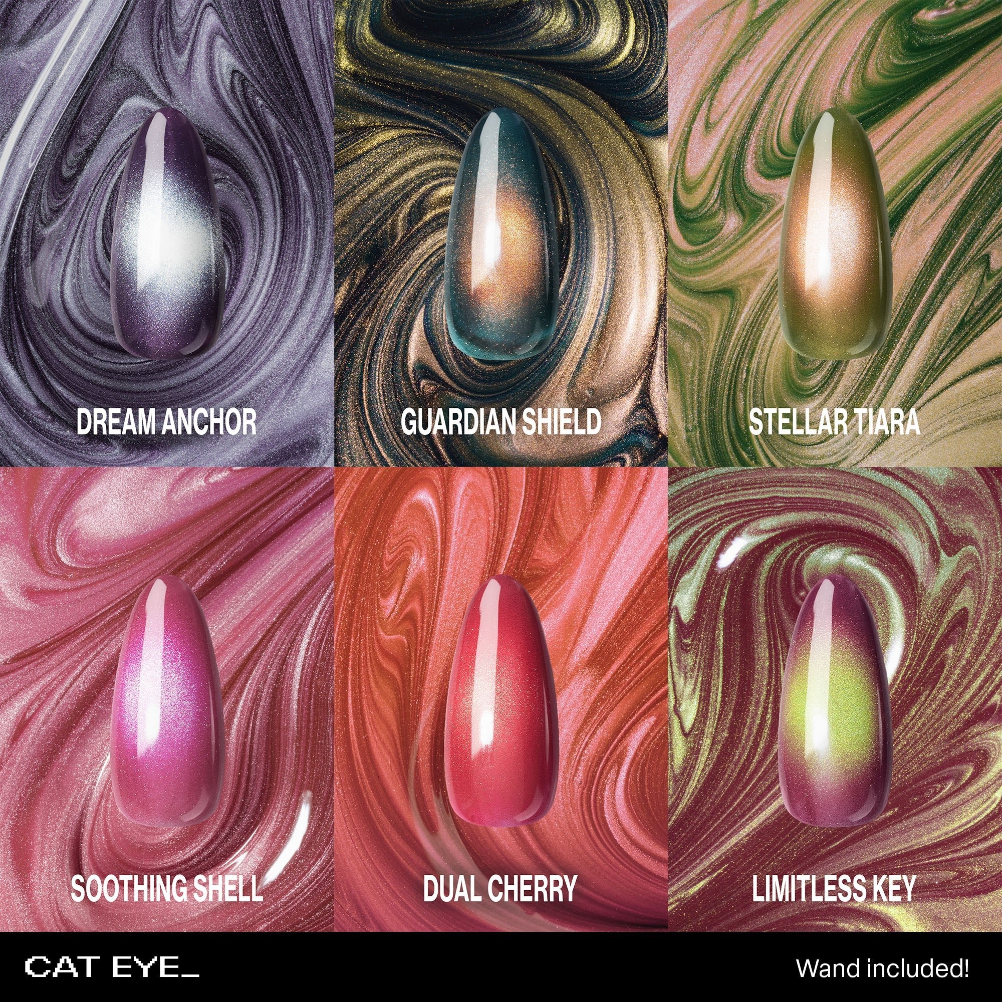 Cat Eye - PRISMATIC Collection - thePINKchair.ca - Gel Polish - Apres