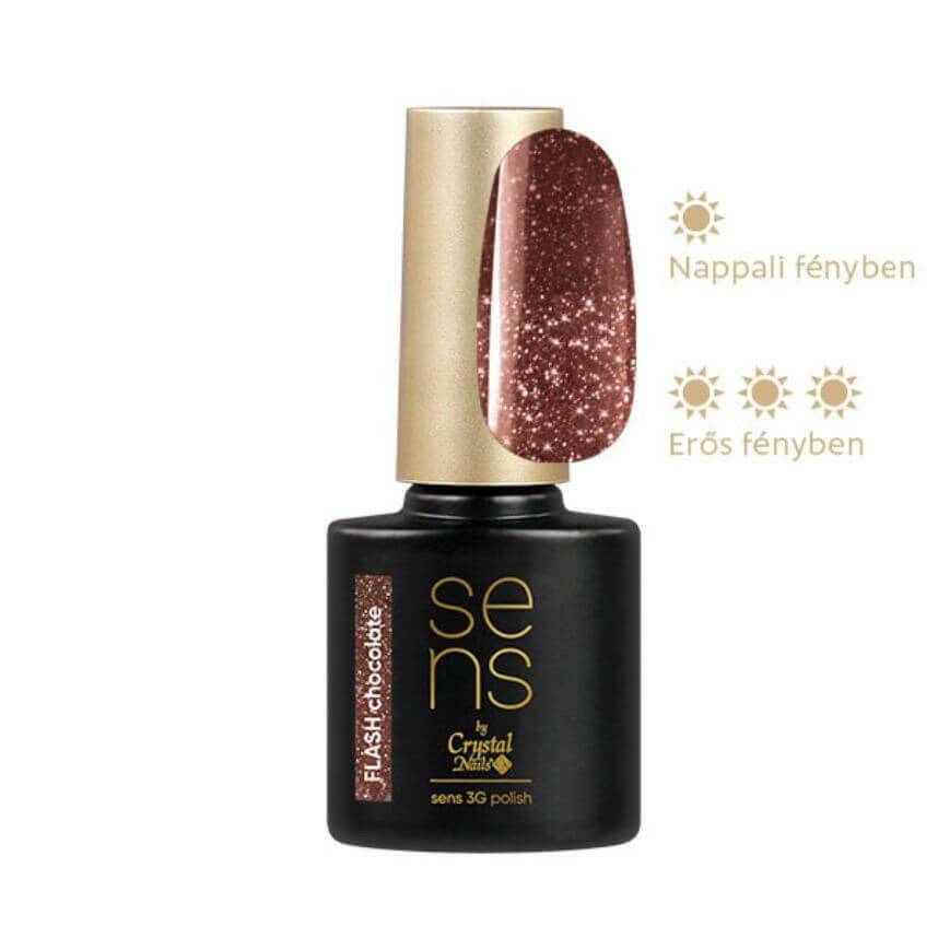 Chocolate Flash SENS Gel Polish - thePINKchair.ca - Gel Polish - Crystal Nails/Elite Cosmetix USA