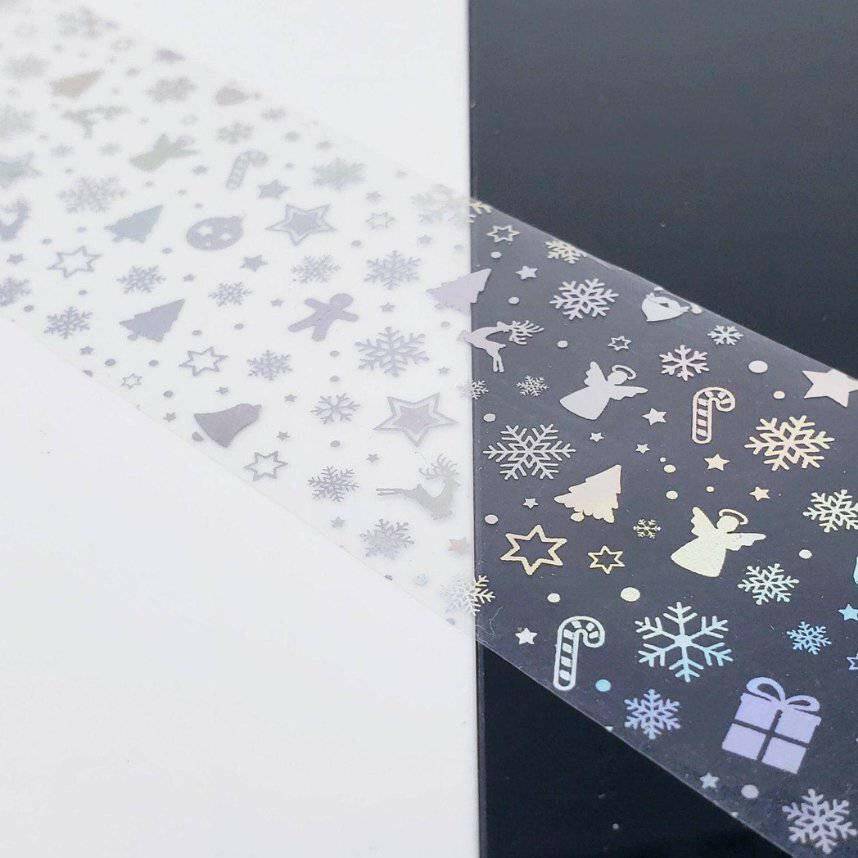 Christmas 2 Transfer Foil by thePINKchair - thePINKchair.ca - Nail Art - thePINKchair nail studio
