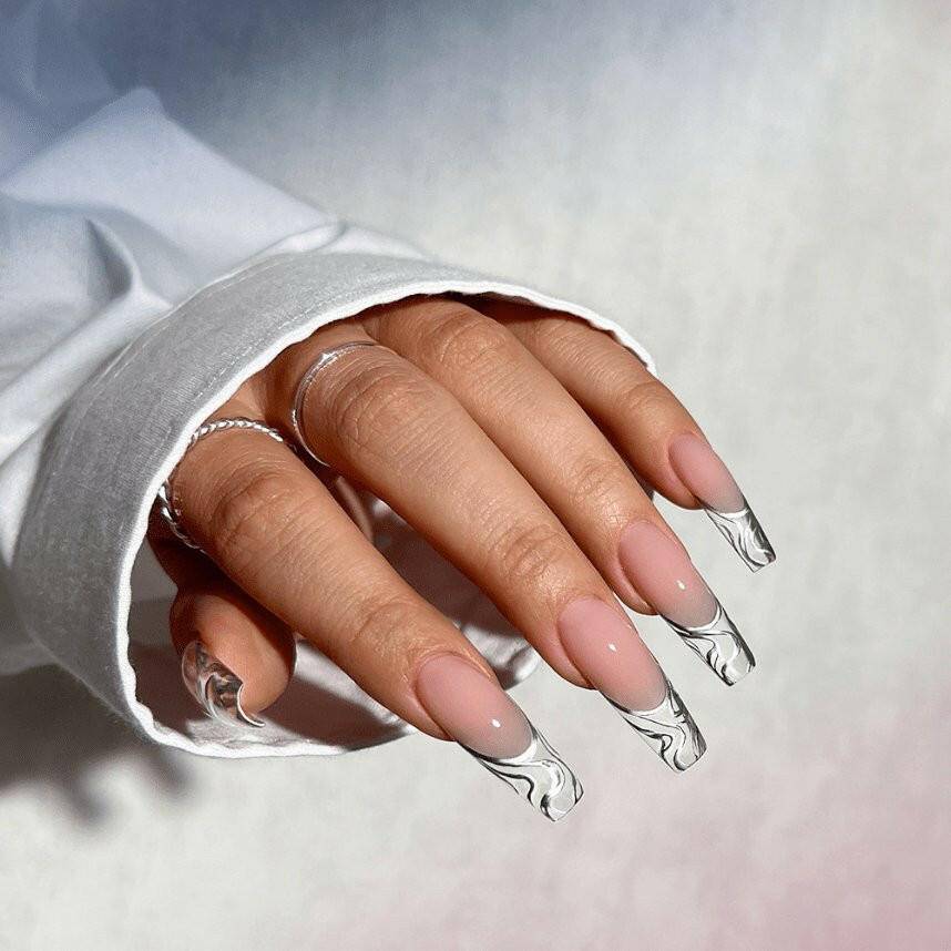 Chrome Mirror Studio Gel - thePINKchair.ca - Nail Art - the GEL bottle