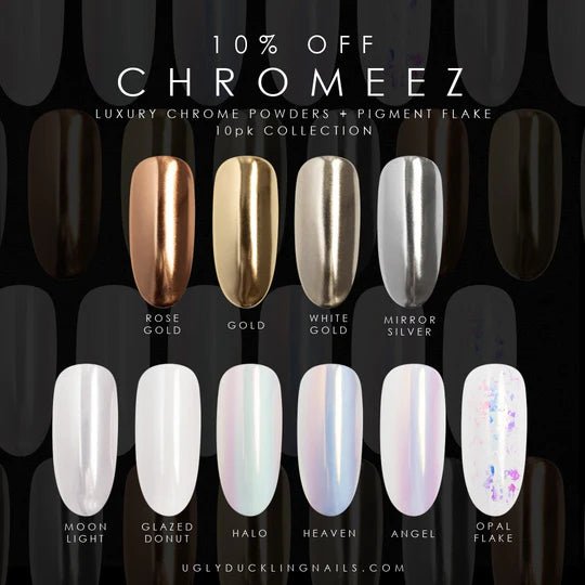 CHROMEEZ - 10pk COLLECTION - thePINKchair.ca - Nail Art - Ugly Duckling