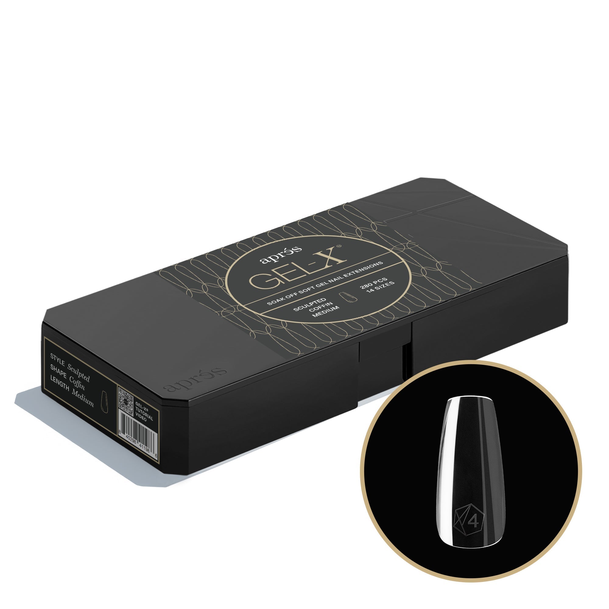 COFFIN Apres Gel-X MINI Tip Box - thePINKchair.ca - Tips - Apres