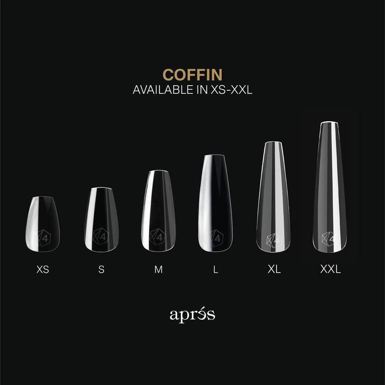 COFFIN Gel - X® Tip Box - Pro (600pcs) - thePINKchair.ca - Tips - Apres