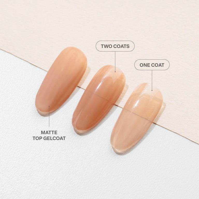 Cold Coffee - 603 - thePINKchair.ca - gel polish - Apres