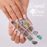 Colourful Shell Box by Crystal Nails