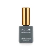 Concrete Hustle - 326 - thePINKchair.ca - gel polish - Apres
