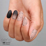 Confetti Top Gel (MATTE BLACK/4ml) by Crystal Nails