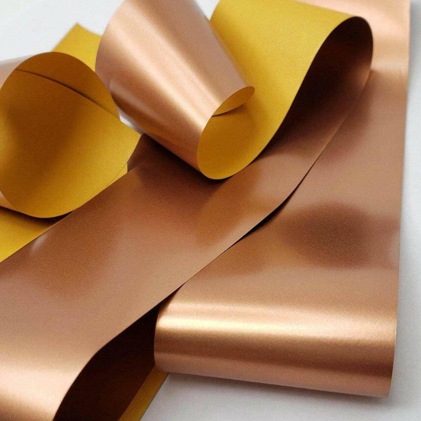 Copper Matte Transfer Foil by thePINKchair - thePINKchair.ca - Nail Art - thePINKchair nail studio