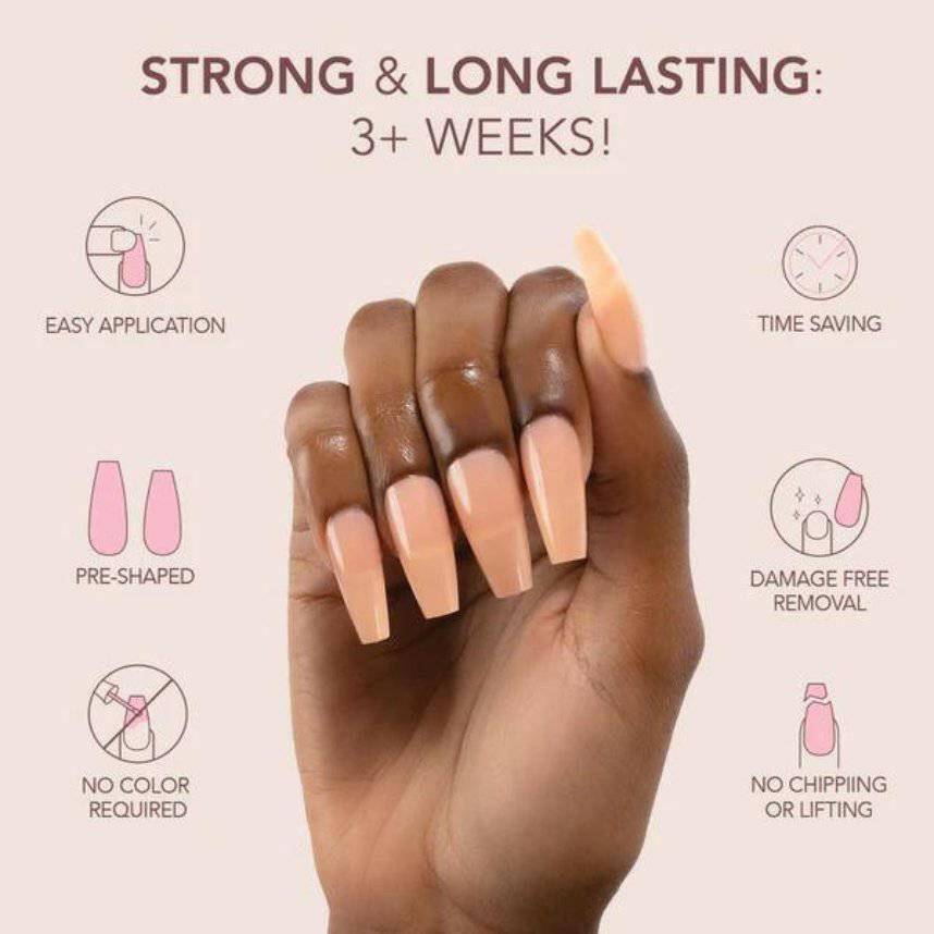 Cover Up Cover Gelly Tips by Kiara Sky - thePINKchair.ca - Tips - Kiara Sky