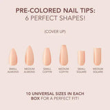 Cover Up Cover Gelly Tips by Kiara Sky - thePINKchair.ca - Tips - Kiara Sky