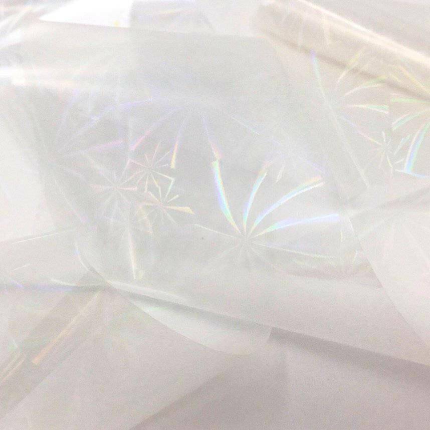 Cracked Glass Transfer Foil by thePINKchair - thePINKchair.ca - Nail Art - thePINKchair nail studio
