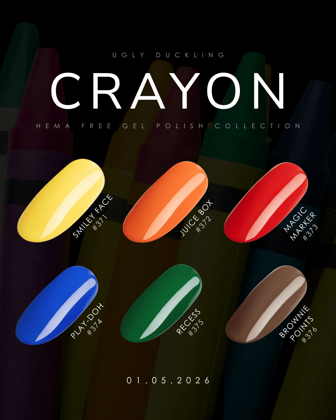 CRAYON COLLECTION - thePINKchair.ca - Gel Polish - Ugly Duckling