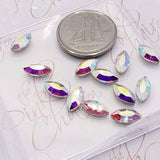 Crystal AB, Shape 11 by thePINKchair - thePINKchair.ca - Rhinestone - thePINKchair nail studio