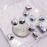 Crystal AB, Shape 15 by thePINKchair - thePINKchair.ca - Rhinestone - thePINKchair nail studio