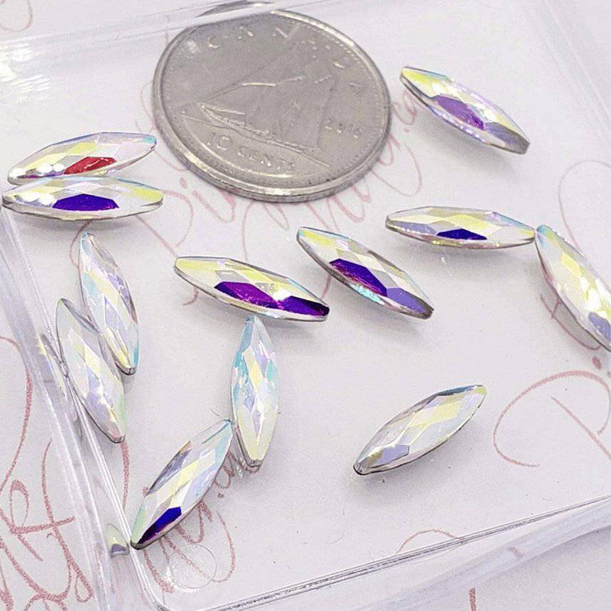 Crystal AB, Shape 16 by thePINKchair - thePINKchair.ca - Rhinestone - thePINKchair nail studio