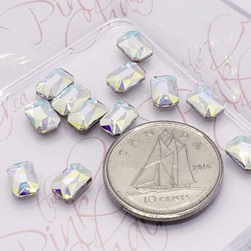 Crystal AB, Shape 17 by thePINKchair - thePINKchair.ca - Rhinestone - thePINKchair nail studio