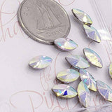 Crystal AB, Shape 18 by thePINKchair - thePINKchair.ca - Rhinestone - thePINKchair nail studio