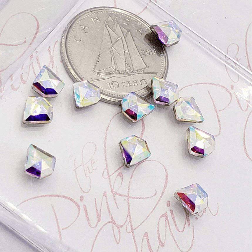 Crystal AB, Shape 20 by thePINKchair - thePINKchair.ca - Rhinestone - thePINKchair nail studio