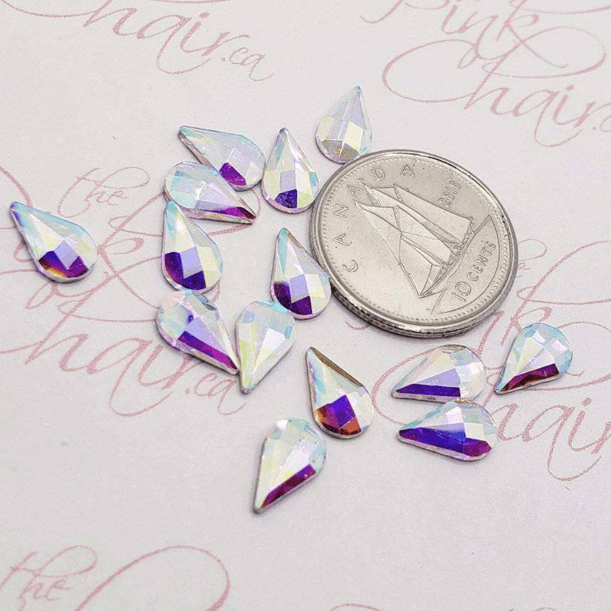 Crystal AB, Shape 27 by thePINKchair - thePINKchair.ca - Rhinestone - thePINKchair nail studio