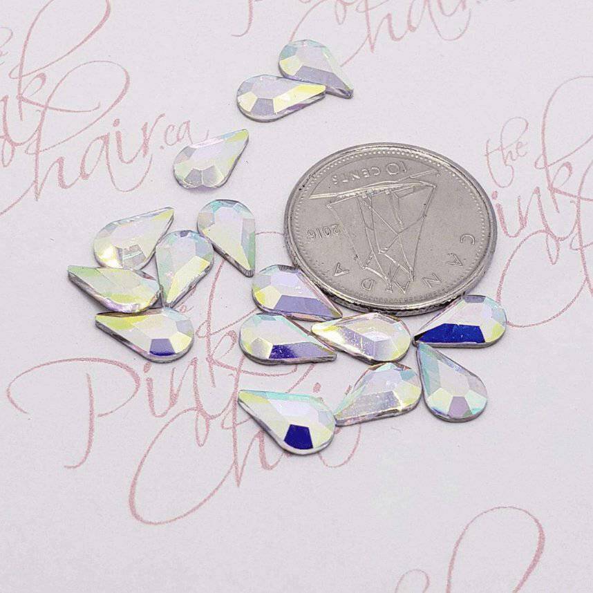 Crystal AB, Shape 29 by thePINKchair - thePINKchair.ca - Rhinestone - thePINKchair nail studio