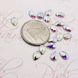 Crystal AB, Shape 38 by thePINKchair - thePINKchair.ca - Rhinestone - thePINKchair nail studio