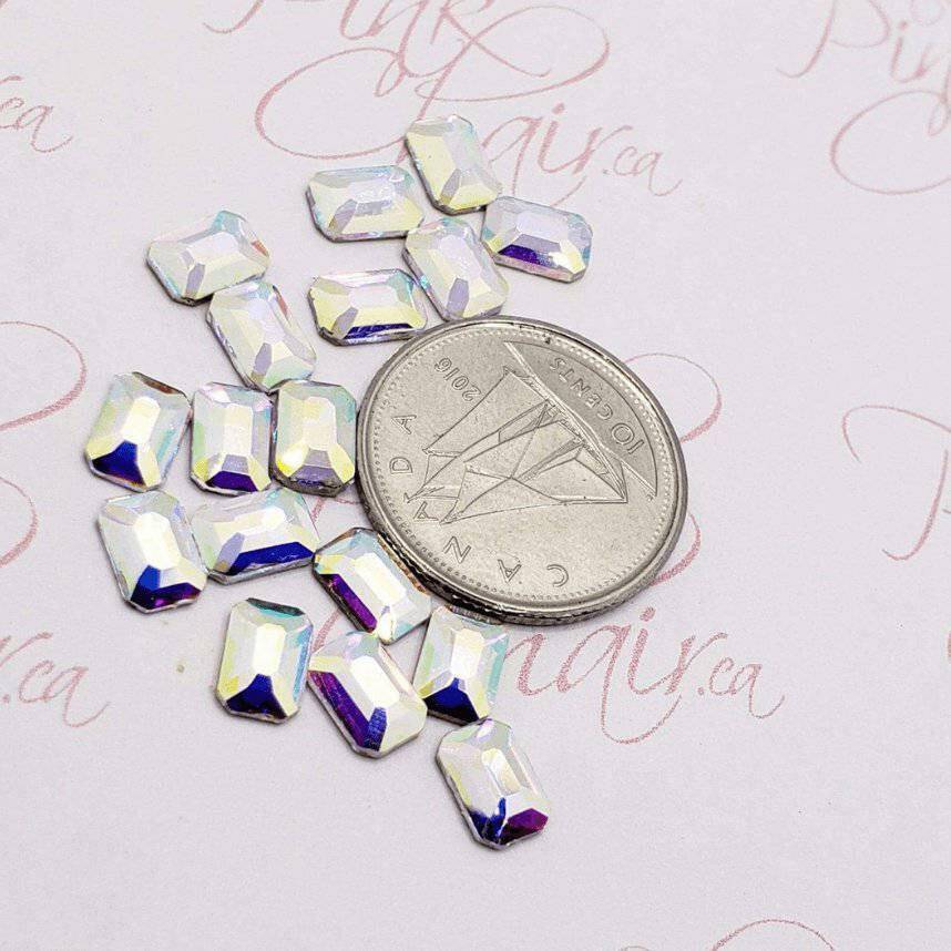 Crystal AB, Shape 39 by thePINKchair - thePINKchair.ca - Rhinestone - thePINKchair nail studio