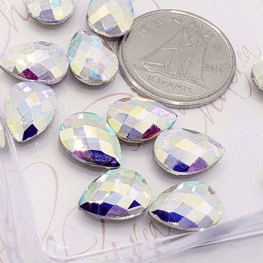 Crystal AB, Shape 4 by thePINKchair.ca - thePINKchair.ca - Rhinestone - thePINKchair nail studio