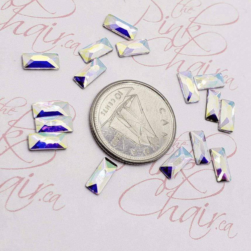 Crystal AB, Shape 40 by thePINKchair - thePINKchair.ca - Rhinestone - thePINKchair nail studio