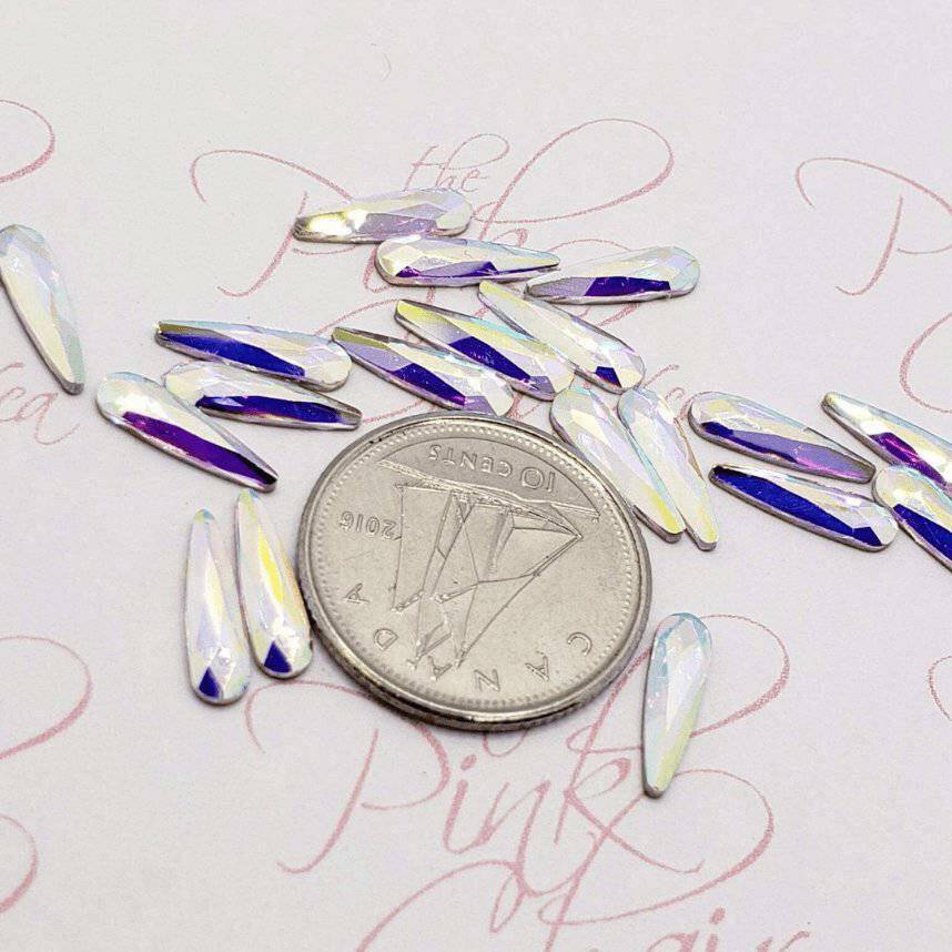 Crystal AB, Shape 42 by thePINKchair - thePINKchair.ca - Rhinestone - thePINKchair nail studio