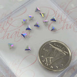 Crystal AB, Shape 43 by thePINKchair - thePINKchair.ca - Rhinestone - thePINKchair nail studio